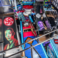 The John Wick Limited Edition Pinball Machine playfield features.
