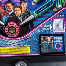 The John Wick Limited Edition Pinball Machine Insider Qr code.