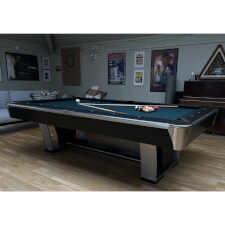 The Warrior pool table.