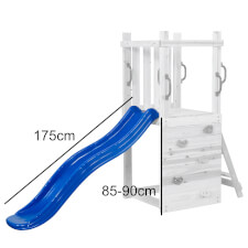 Dimensions of the slide.