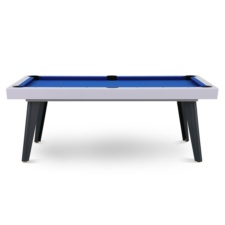 Pureline California Outdoor/Indoor pool table side in White.