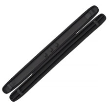 The Peradon cue case Svartur in black for 3/4 piece cues.