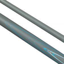 Circa 57 inches 2 piece snooker cue body.