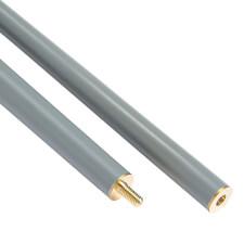 Circa 57 inches 2 piece snooker cue ferrule brass.