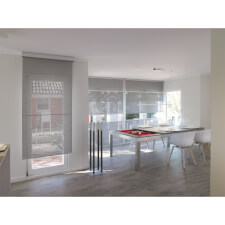 The Fusion with stainless steel legs.