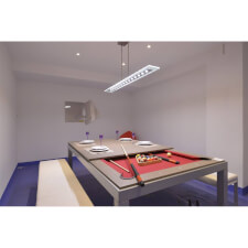 The Fusion with dining tops and matching Fusion light.