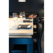 A detail of the Centenaire dining top.