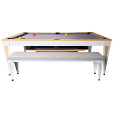 The under-table top storage system on the Blade.