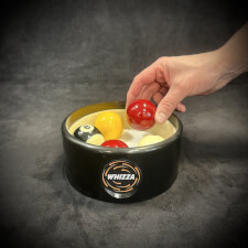 The Whizza ball cleaning kit.
