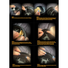 Whizza replacement liner instructions.