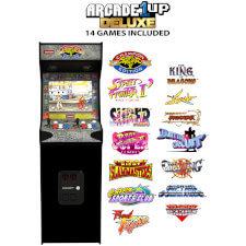 Arcade1Up Street Fighter II: Deluxe Arcade Machine In Action!
