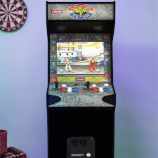 Arcade1Up Street Fighter II: Deluxe Arcade Machine In Action!