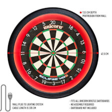 Solar Pro 2 Light system for dartboards.