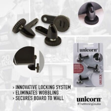 Dartboard locking system