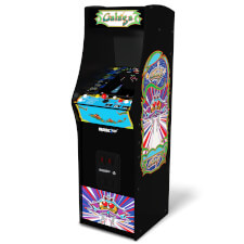 GALAGA Deluxe Arcade Machine In Action!
