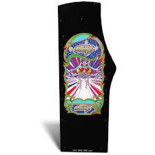 GALAGA Deluxe Arcade Machine In Action!