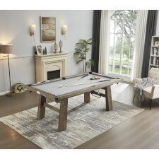 The Rustic Chic in Driftwood ready for pool.