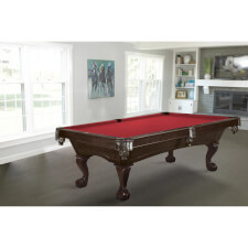 The Brunswick Allenton Slate Bed Pool Table With Ball & Claw Legs