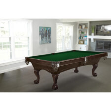 The Brunswick Allenton Slate Bed Pool Table With Ball & Claw Legs