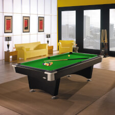 The Brunswick Black Wolf Slate Bed Pool Table 
