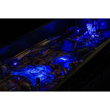 The Stern Metallica Remastered Premium playfield.