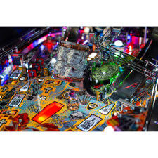 The Stern Metallica Remastered Premium playfield.