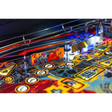 The Stern Metallica Remastered Premium playfield.
