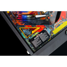 The Stern Metallica Remastered Premium playfield.