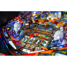 The Stern Metallica Remastered Premium playfield.