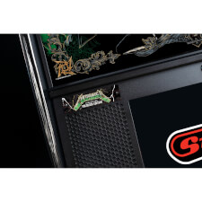 The Stern Metallica Remastered Premium playfield.