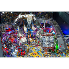 The Stern Metallica Remastered Premium playfield.