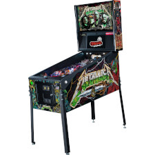The Stern Metallica Remastered Premium pinball machine.