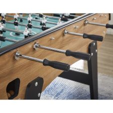 Ergonomic, contoured grips.