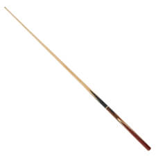The Balance 3/4 Joint Ash Pool Cue in parts.