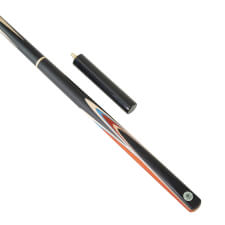The Pureline Elite 3/4 joint ash pool cue tip and butt.