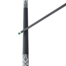 The Strikeworth Storm central joint pool cue design.