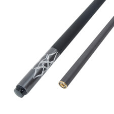 The Strikeworth Storm central joint pool cue bottom and joint.