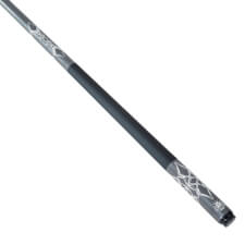 The Strikeworth Storm central joint pool cue design.