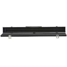 The Pureline Protect Attache case for two central joint cue open.