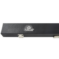 The Pureline Protect Attache case for two central joint cue open close up.