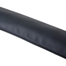 The Pureline secure soft case for three quarter joint cue close up.