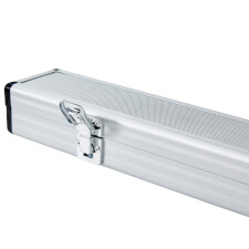 Pureline Protect Alluminium Hard Case for 2 piece central joint cues lock.