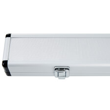 Pureline Protect Alluminium Hard Case for 2 piece central joint cues lock.