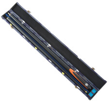 Pureline Sniper Cue Case for 1/2 piece joint cues open.