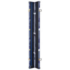 Pureline Sniper Cue Case for 1/2 piece joint cues open.