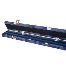 Pureline Sniper Cue Case for 1/2 piece joint cues open.