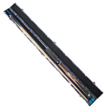 The Pureline Sniper case for 3/4 joint cues open.
