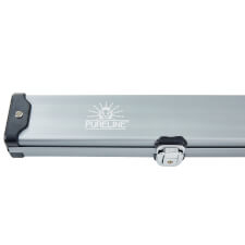 The Pureline Shield case for 3/4 joint cues lock.