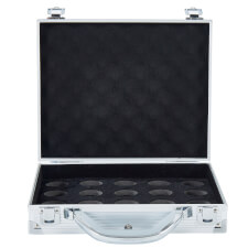 The Shield Aluminium Pool Ball Cary Case.