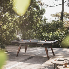 The Cornilleau Origin Outdoor Pool Table Black.